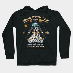 Solar System Planets Fantasy Tour Hoodie